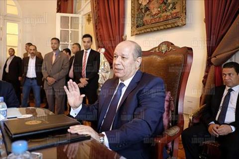 مجلس الدوله اجتماع بقيادة رئيسه الجديد ابو العزم بعد ادائه اليمين الدستوريه امام الرئيس تصوير احمد عبد اللطيف