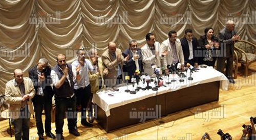 اجتماع الجمعية العمومية لنقابة الصحفيين- تصوير أحمد عبدالفتاح