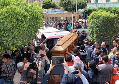 جنازة رجيني مصر هاني السيد في ايطاليا _ تصوير أميره مرتضى 
