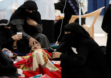 «اليونسيف»: 200 ألف حالة اشتباه بالكوليرا في اليمن