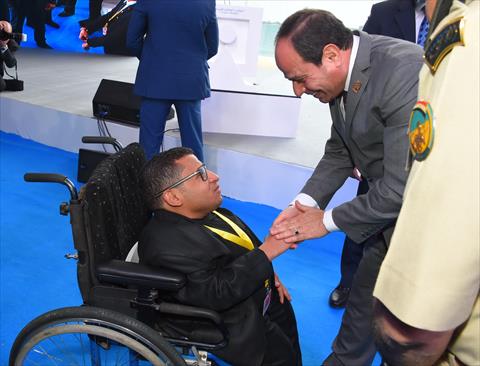أحمد رأفت: شعرت أثناء حديثى مع الرئيس أنه والدى