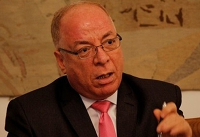 «صباحي والنمنم» في مقر الكنيسة الإنجيلية للتهنئة بعيد القيامة