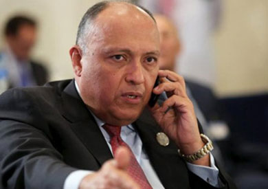 «شكري» يجري اتصالا هاتفيا بوزير الخارجية الفرنسي الجديد