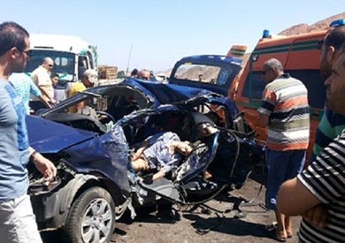 سقوط سيارة من أعلى «محور صفط» ومصرع قائدها