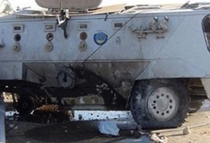 إصابة ضابط و7 مجندين في إنقلاب سيارة مدرعة بقنا