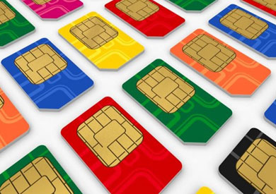 ضبط 3 آلاف خط محمول مسجلة ببيانات وهمية في أسوان