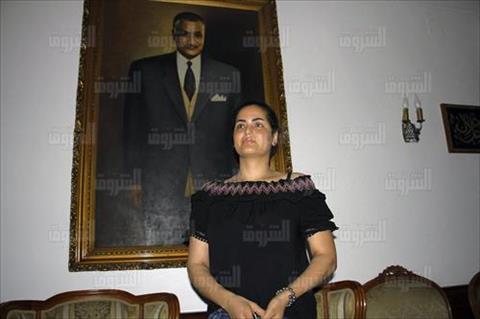 سما المصري من ضريح «عبد الناصر»: المكان مريح.. وثورة يوليو جعلت للفقير قيمة