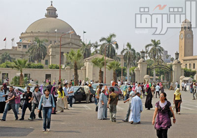 رئيس جامعة القاهرة: كاميرات المراقبة تعمل بكفاءة.. والنيابة لم تطلب محتواها 