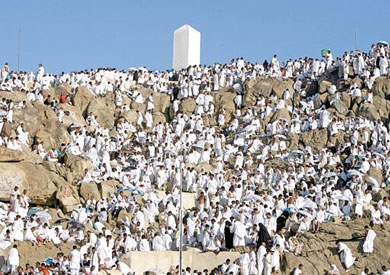 بث مباشر.. أكثر من مليوني حاج على صعيد عرفات لأداء ركن الحج الأعظم