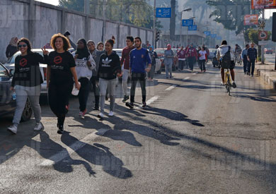 مقاومة التحرش بـ«الجري» فى الزمالك - 

        