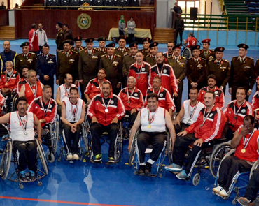 القوات المسلحة تقيم مهرجانًا رياضيًا بمناسبة ذكرى يوم الشهيد والمحارب القديم