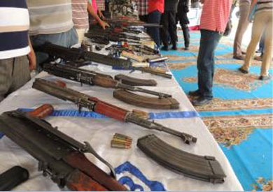 ضبط 19 قطعة سلاح وتنفيذ 1757 حكما في حملة أمنية بالغربية