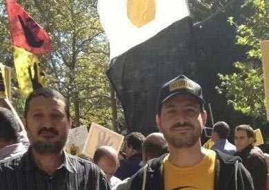 عشرات المصريين يتظاهرون أمام الأمم المتحدة دعما لـ«السيسي»