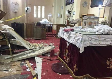 الصحة: 17 شهيدا و48 مصابا في تفجير الكنيسة المرقسية بالإسكندرية