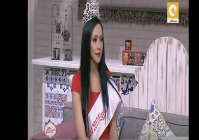 فيديو.. ملكة جمال العرب: كنت أرغب في الفوز باللقب لمقابلة وزير البيئة