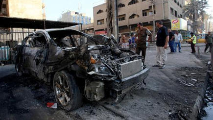 10 قتلى في هجوم انتحاري بسيارة مفخخة جنوب بغداد