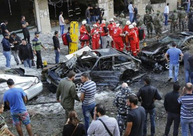 تفجير السفارة الايرانية في بيروت - أرشيفية