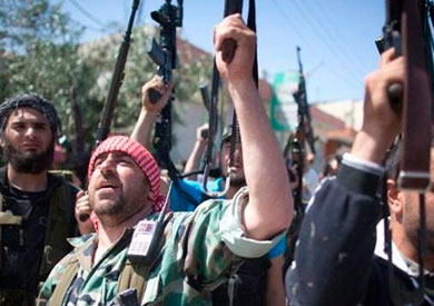 عناصر من مسلحي المعارضة السورية