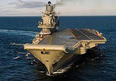 Russian Aircraft Carrier on