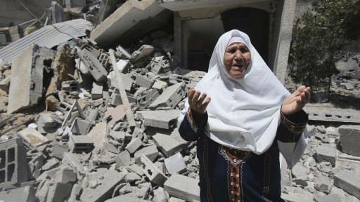 الحرب في غزة تدخل يومها السابع -

