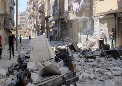 تظاهرة في الكويت أمام السفارة الروسية احتجاجا على قصف حلب