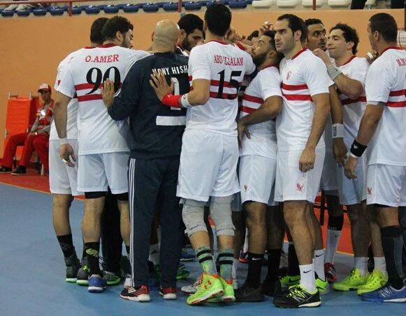 الزمالك يفوز على الشمس 27-20 في دوري اليد