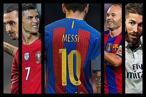 ميسي يتفوق على رونالدو كأفضل لاعب في العقد الأخير