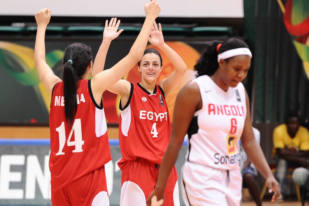 منتخب مصر للسيدات بكرة السلة يفوز بالمركز السابع في بطولة افريقيا