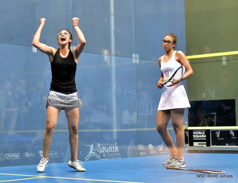 روان رضا تتوج باللقب بطولة العالم للإسكواش تحت 19 سنة