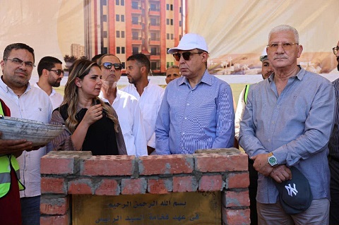 Minya Governor starts Al-Nakhil project