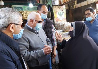 محافظ بورسعيد في حي المناخ