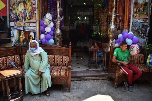 إعادة فتح المقاهي.. تصوير: زياد أحمد‎