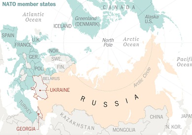 حدود روسيا مع اوكرانيا