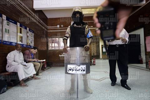 المرحلة الأولى من انتخابات برلمان 2015- جولة الإعادة<br/>- تصوير إبراهيم عزت