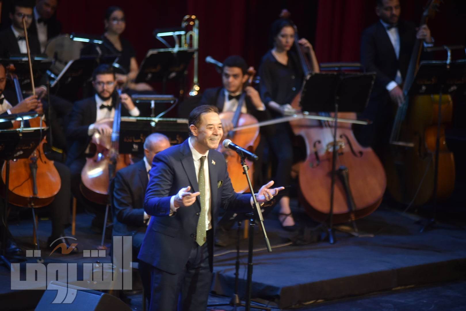 حفل الأساتذة ومدحت صالح بالأوبرا.. تصوير: دنيا يونس