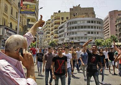 مظاهرات طلاب الثانوية في ميدان التحرير - تصوير: أحمد عبد اللطيف