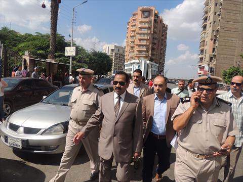 مدير أمن الدقهلية يتفقد عددا من المدارس لمتابعه الخطة الأمنية