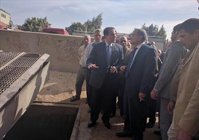 حريق وانفجار صوامع الغلال بشبرا الخيمة