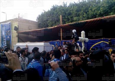 جنازة الشهيدة ماجي مؤمن تصوير احمد عبد الجواد