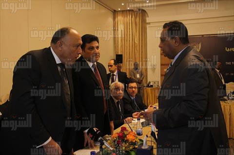 جانب من مفاوضات سد النهضة