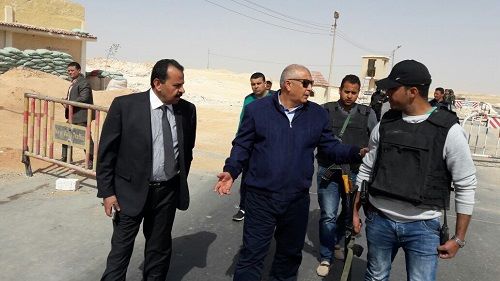 محافظ الوادى الجديد ومدير الأمن يتفقدان اكمنة المحافظة