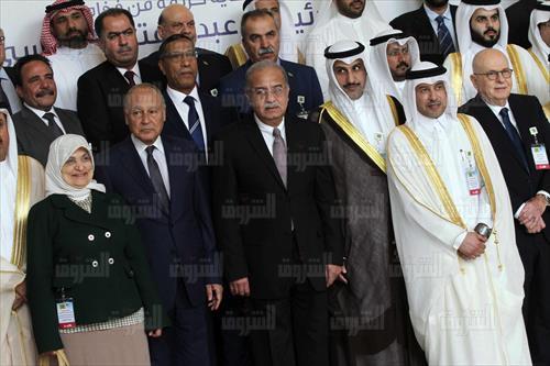 مؤتمر العمل العربي بحضور شريف اسماعيل - تصوير احمد عبد الجواد