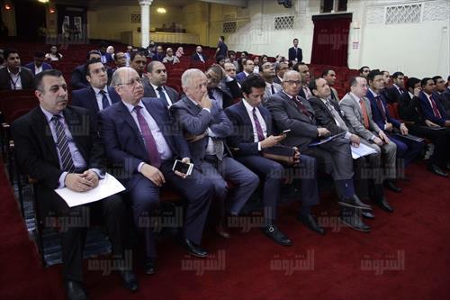 م<br/><br/><br/><br/>مؤتمر مجلس الدولة بالجامعة الامريكية-تصوير احمد عبد الفتاح