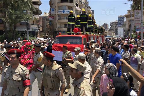 تشييع الجثامين الثلاثة بالدقهلية تصوير نعمان سمير