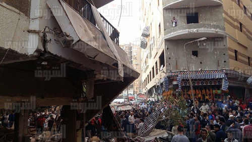 أثار انفجار الهرم
