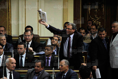 الجلسة العامة لـ«النواب» 17 أبريل 2016 - تصوير: لبنى طارق