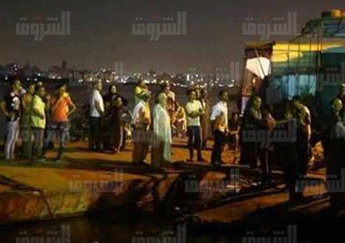 غرق معدية كفر الشيخ