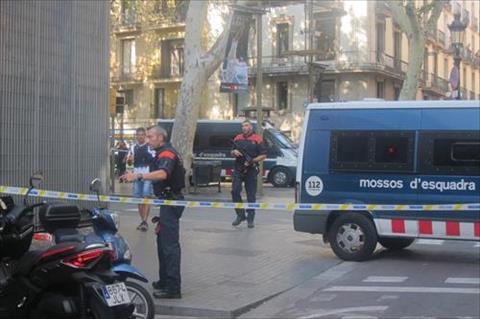 من حادث هجوم برشلونة