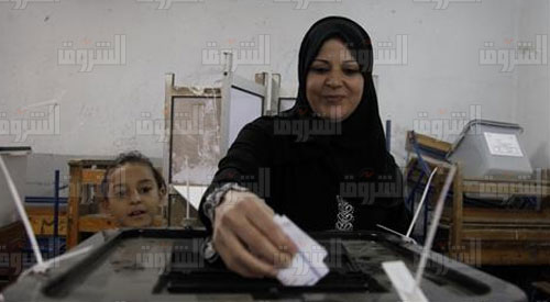 جولة الإعادة للمرحلة الثانية من انتخابات برلمان 2015<br/>- تصوير: أحمد عبد الجواد