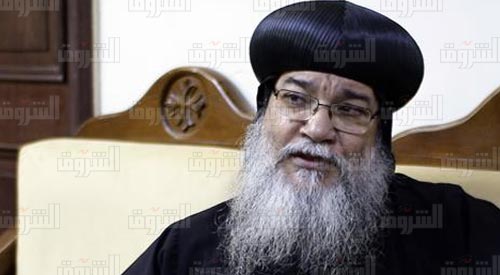 الأنبا مكاريوس - تصوير: أحمد عبد اللطيف